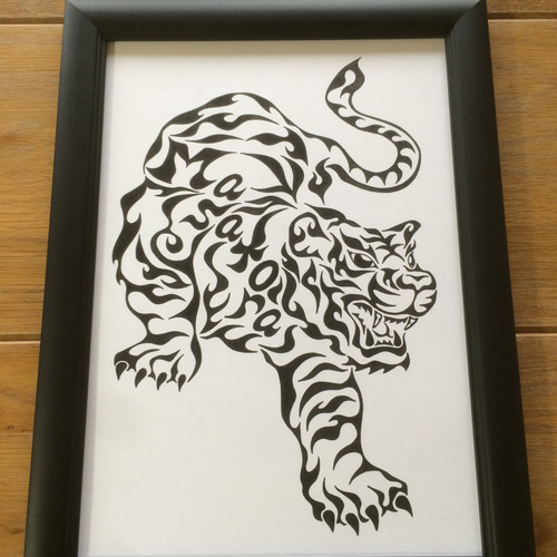 結婚祝いや出産祝いのプレゼントにも(^-^)名前を入れた絵の