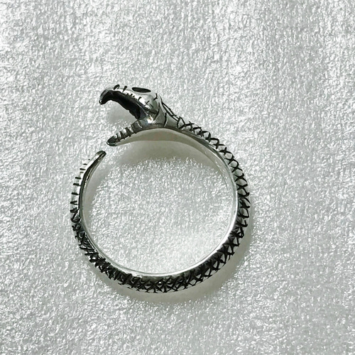 シルバーリング スネークリングヘビ 蛇 シルバーアクセサリー シルバー 