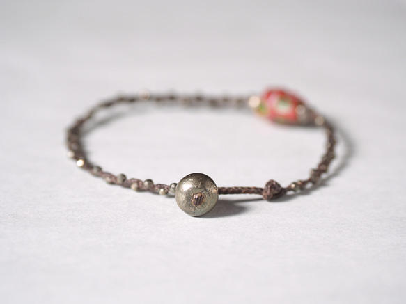 -Old venice beads- bracelet 4枚目の画像