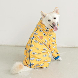 犬服 犬用レインコート カッパ かっぱ 防水 春 秋 冬 梅雨 アウター かわいい ペット用品 お散歩 ch-857 5枚目の画像