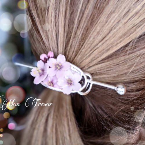 咲き誇る桜のマジェステ(ヘアアクセサリー） マジェステ かおりん 通販 