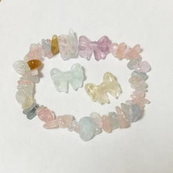 リクエスト品】フローライト・イン・クォーツ 6.5mm玉