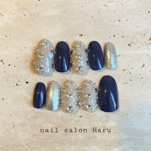 ネイルチップ その他素材 nail chip Haru 通販 17293725｜Creema