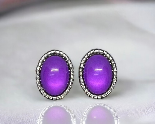 パープルピアス l-bdzb162p ピアス（スタッド・一粒） Liw 通販