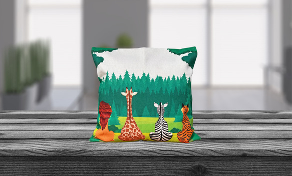 森林坐墊 4 動物向後 - 絲柏的香味 - 第8張的照片