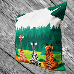 森林坐墊 4 動物向後 - 絲柏的香味 - 第5張的照片