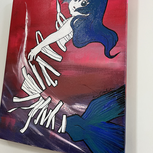 現代アート アクリル画 原画 絵画 インテリア アート art