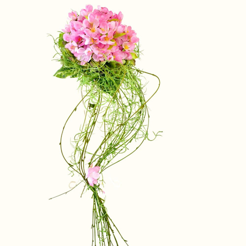 桜ブーケ さくら 春 造花ブーケ お洒落 ウェディングブーケ ブーケ