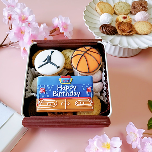 バスケットボールクッキー缶 クッキー CAN-tasticcookies! 通販