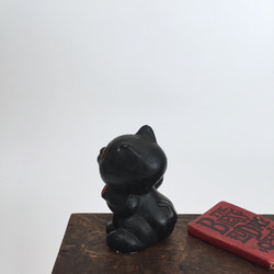 ねこの置きもの cat figure 陶器のねこ　動物　cats イギリスアンティーク　ギフト　プレゼント 3枚目の画像