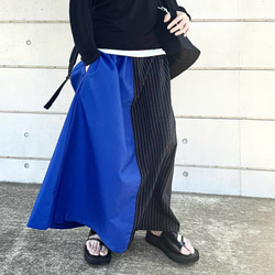 mizuiroind ロイヤルブルー ロングスカート　美品 ロイヤルブルー ロングスカート（マキシ丈） のおすすめ人気通販