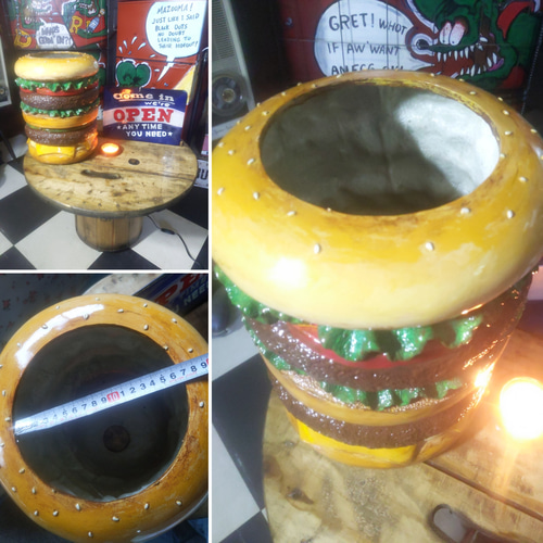 アメリカンダイナー ハンバーガー オーナメント ハンバーガー屋