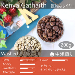 ケニア ガタイティ AA 200g "ジューシーなデザートタイプ" 複雑な風味 スペシャルティコーヒー 2枚目の画像