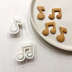 音符セット　クッキー型 2枚目の画像