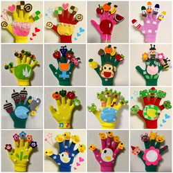 手袋シアター4点セット おもちゃ・人形 kJkun 通販 17252171