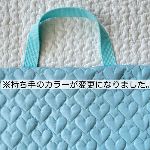 ♡ハートキルト レッスンバッグ♡入園入学 手さげかばん ハート ♡ハートキルト レッスンバッグ♡入園入学 手さげかばん ハート
