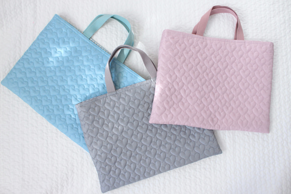 入園・入学セット★ハンドメイド（ハートベージュ） shugale1_0392937