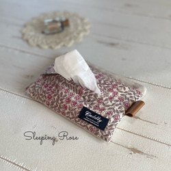 ハンドメイド☆ファッション小物♡ティッシュペーパーカバー♡ ハンドメイド ティッシュケース さくらんぼケーキティッシュ