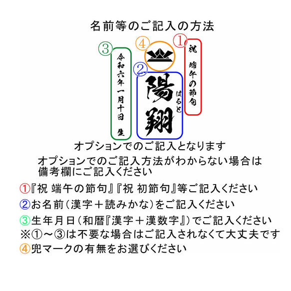 【選べる文様・書体】 端午の節句 初節句 命名札 木製（メイプル） 名前札 命名書 ギフトラッピング無料 4枚目の画像