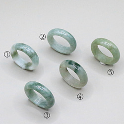 GS-Ring-18 天然石 くりぬきリング ミャンマー産 翡翠　Bグループ 3枚目の画像