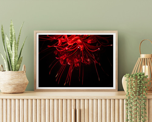 彼岸花》ⅱ肖像画インテリアアート 彼岸花」 by 秋水｜Artmeter