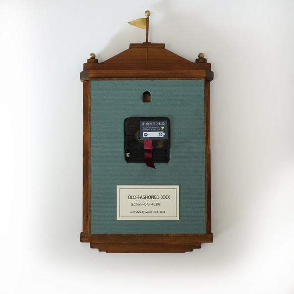 【送料無料】OLD FASHIONED #029 レトロで小さめの掛け時計　インテリア ノスタルジック アンティーク風 7枚目の画像