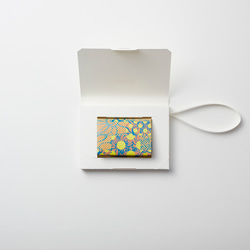 【OU Flower_S1】カードサイズの三折り財布 5枚目の画像