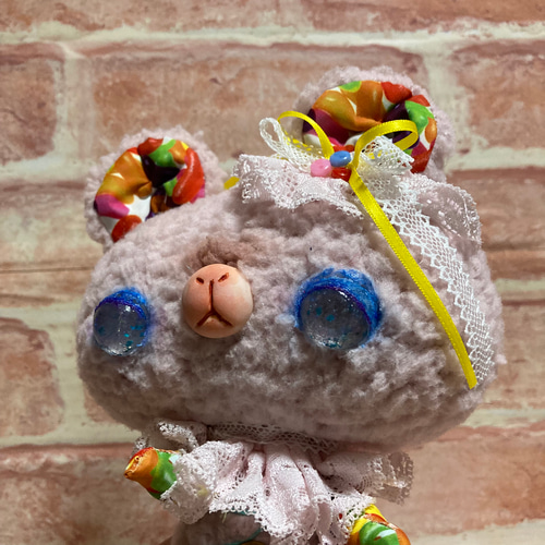 海外作家様作　アートドール　太っちょシェフ猫 猫アートドール作家さん