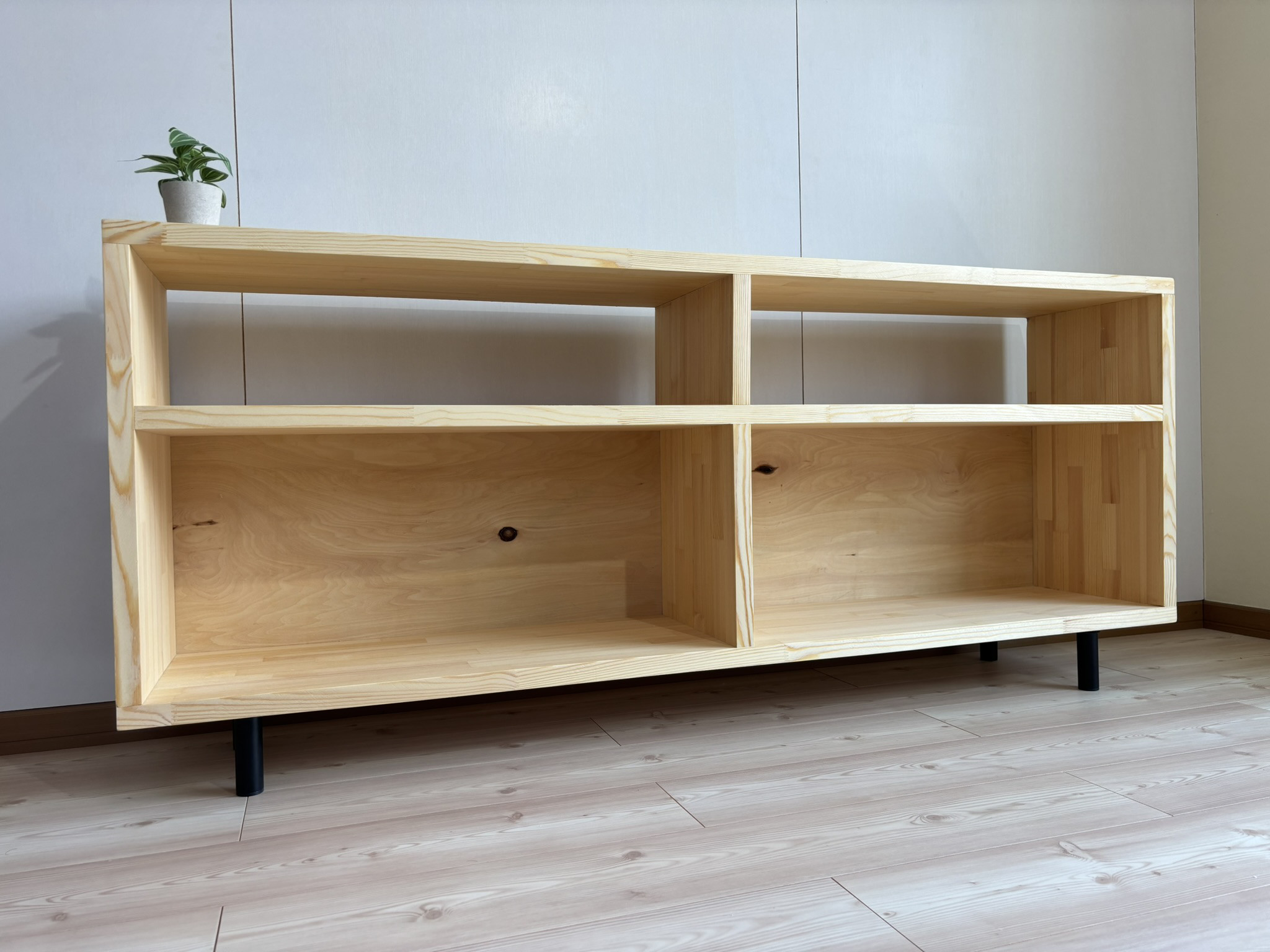 【サイズオーダー可】木のぬくもり感じるテレビボード/140cm