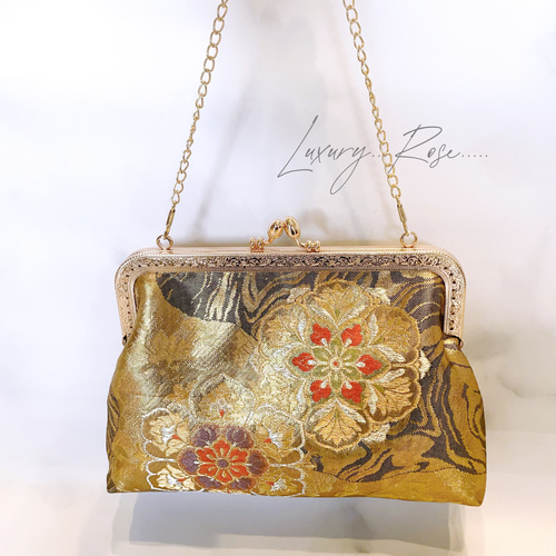 9月新作！数量限定希少ブラック金箔♡格の高い華紋柄の最