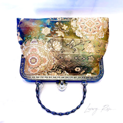 1点限定価格5種パッチワーク大迫力シック高級西陣帯極上ブラック