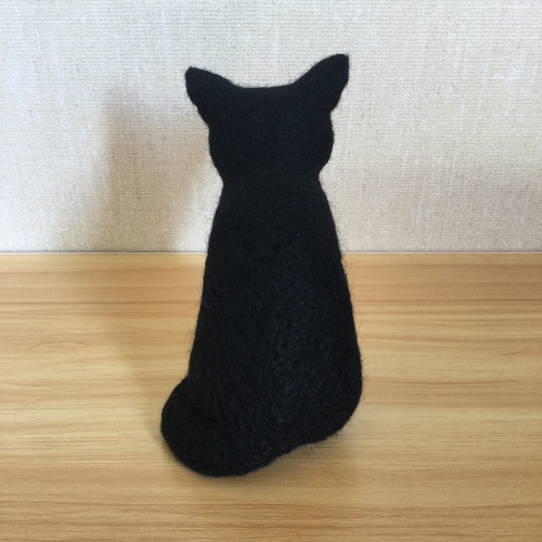 確認用】黒猫ゾンビ✽羊毛フェルト