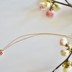 桜のネックレスꕤ 春 5枚目の画像