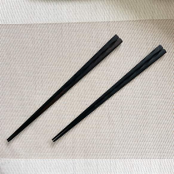 黒柿　夫婦箸　手作り　29 1枚目の画像