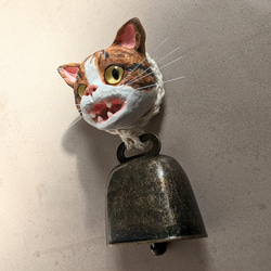 フレーメン反応猫のドアベル 5枚目の画像
