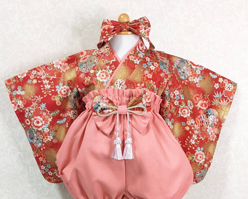ハンドメイド＊ ベビー袴 リボンデザイン変更お願い 誕生日
