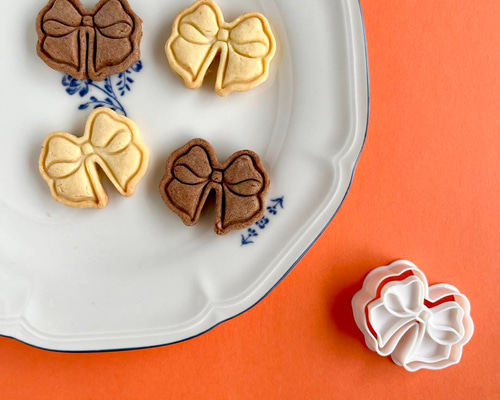 クッキー型】リボン レースリボン クッキー型 NICA 通販 17298014
