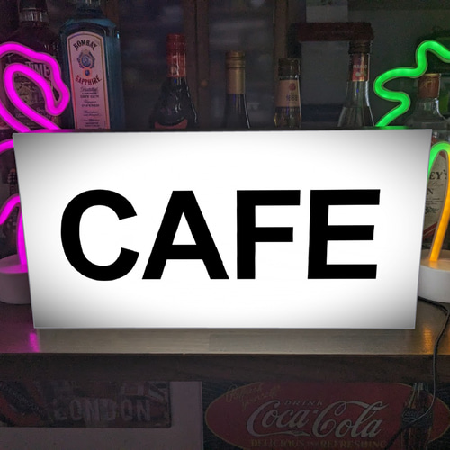 Lサイズ オーダー無料】 カフェ 喫茶 コーヒー 珈琲 営業中 店舗 