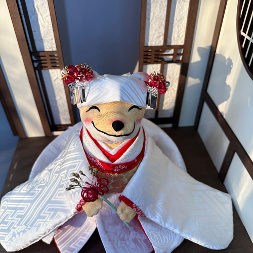 キット】狐のお嫁様 キット 和小物キット専門店 京屋 通販 キット】狐のお嫁様 キット 和小物キット専門店 京屋 通販