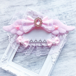 うさ耳ヘアクリップA 2個セット フェイクファー ヘアピン