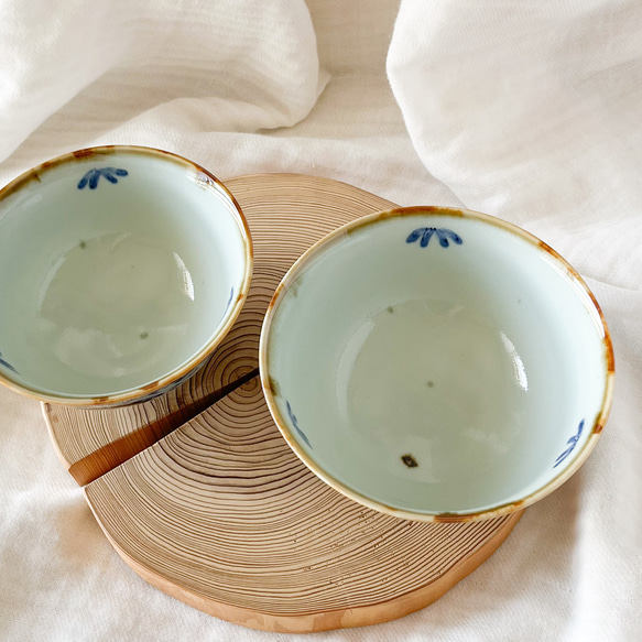 couple rice bowls.   brooch    2set 6枚目の画像