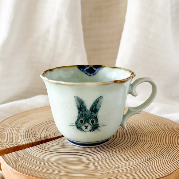 cup & saucer.   rabbit 8枚目の画像