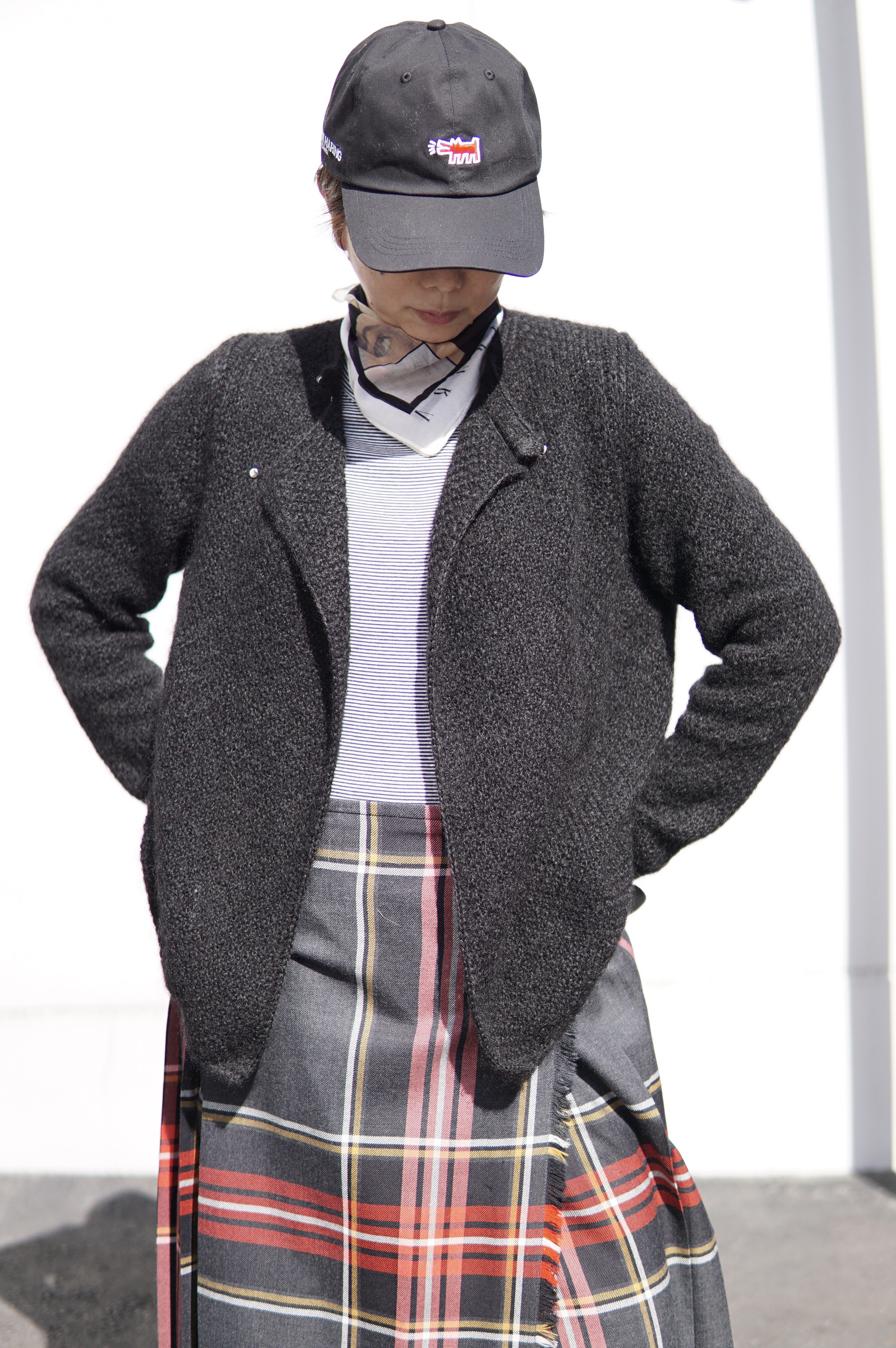 ブラックブラックモヘア ラップライダース 27,300円