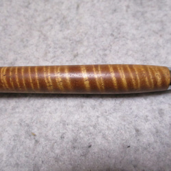 ハワイアンコア　カーリー杢　椿油仕上げ　木軸ボールペン(シャープペンシル)　希少材 8枚目の画像