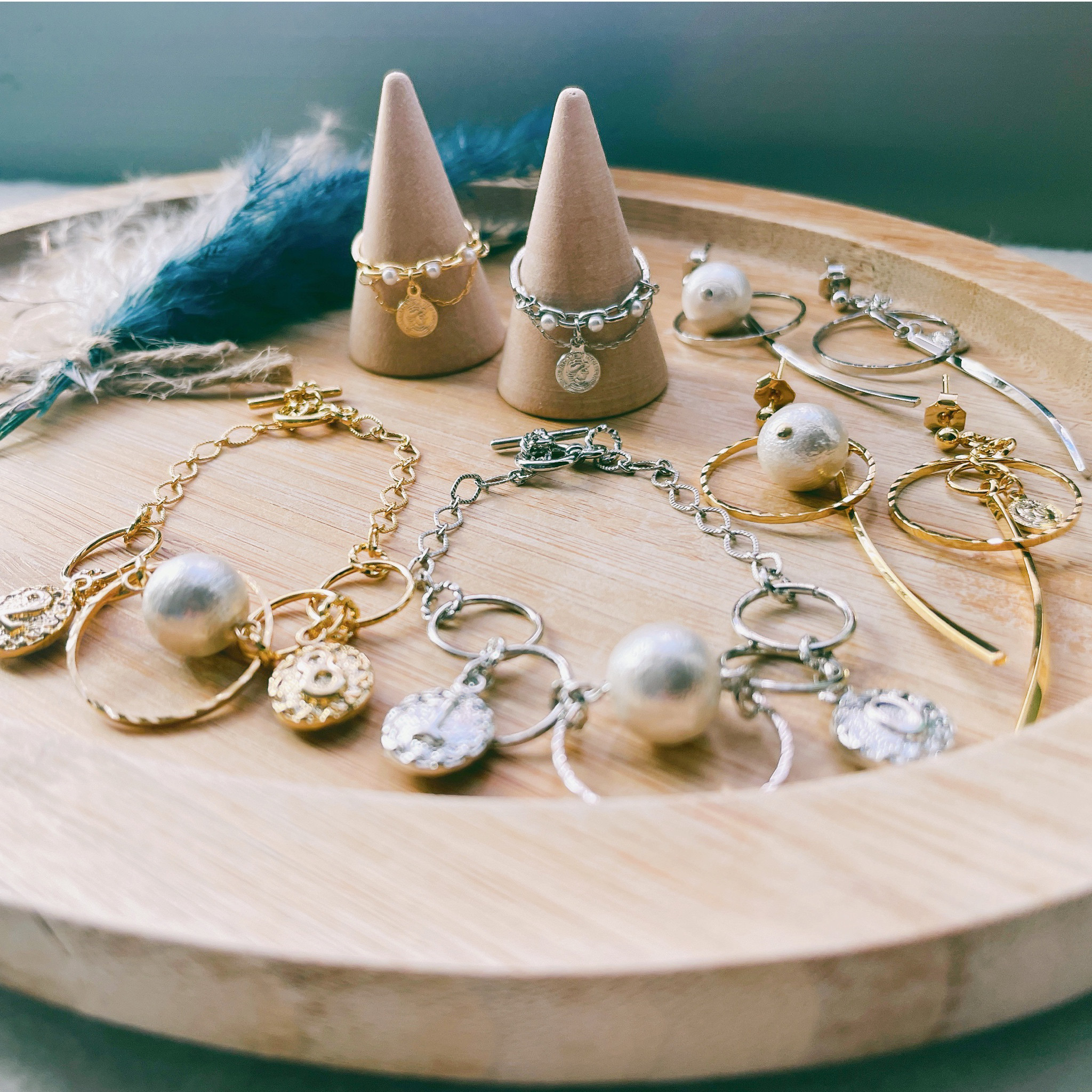 innocentシリーズ＊アクセサリー3点セット＊個性的＊大人女子