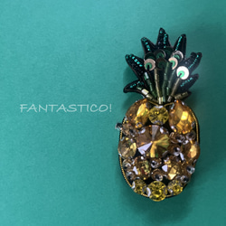 1点物】K18 イエローゴールド 蟹 モチーフ 天然 グリーン