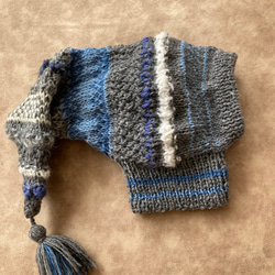 ブライス ミディとお揃い 手編みセーターとパンツ アウトフィット 毛糸