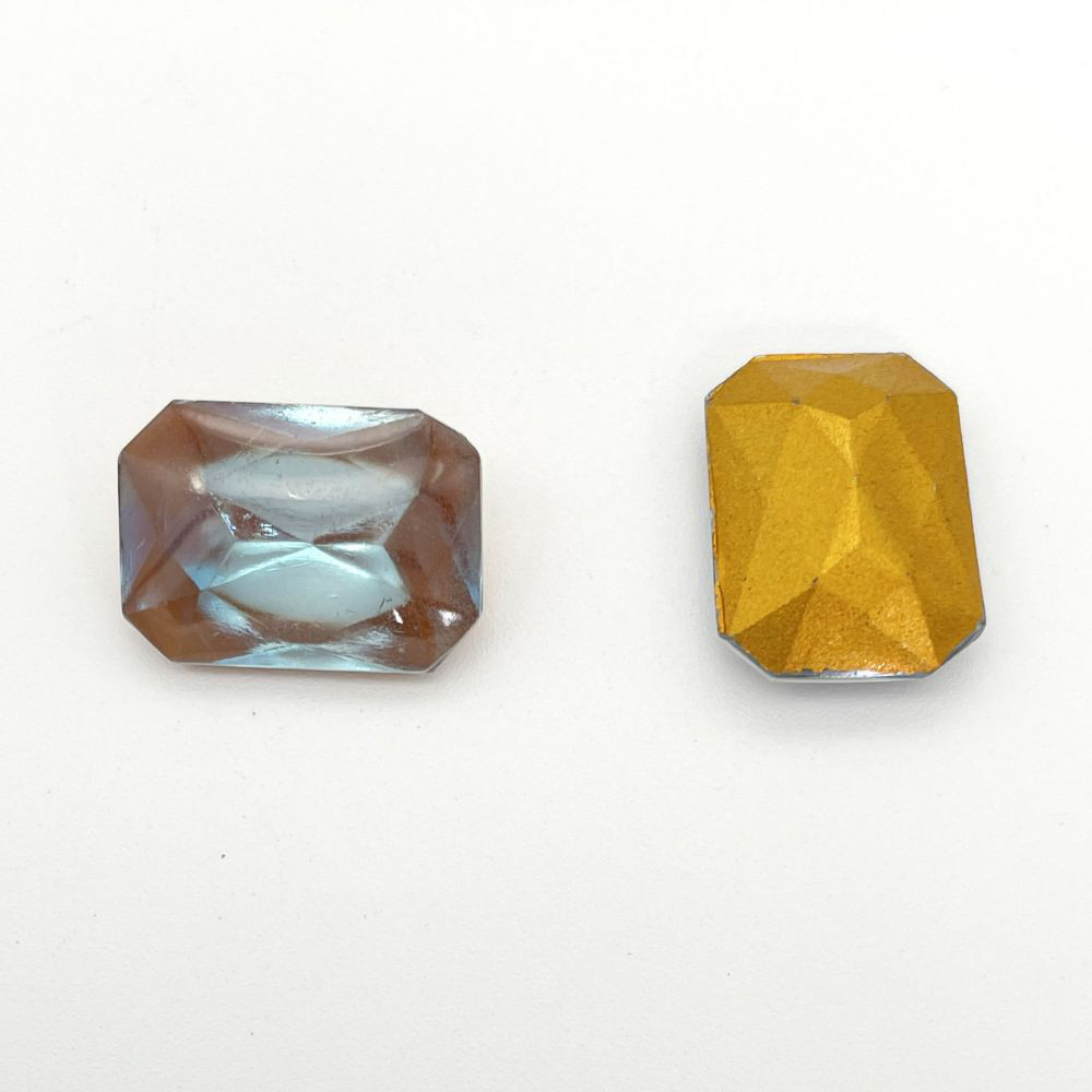 Rare-077 【Rare】ヴィンテージサフィリーン・レクタングル18×13ｍｍ【ご奉仕価格】