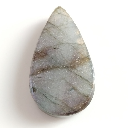 希少】パープルラブラドライト 40x20mm ルース 85 天然石 SPES STONE