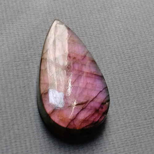 希少】パープルラブラドライト 40x20mm ルース 85 天然石 SPES STONE